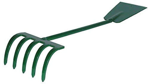 POKM Toolsmarket GmbH Blumenkelle/Blumenrechen/Schaufel/Handrechen 5 Zinken 330mm K_30