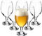 KADAX Set di bicchieri da birra in vetro, tulipani da birra, bicchieri di grano per birra scura e chiara, bicchieri da birra artigianali, boccale da birra