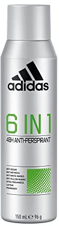 Adidas - 6 in 1 Anti-Perspirant Spray, desodorante en formato spray 150 ml