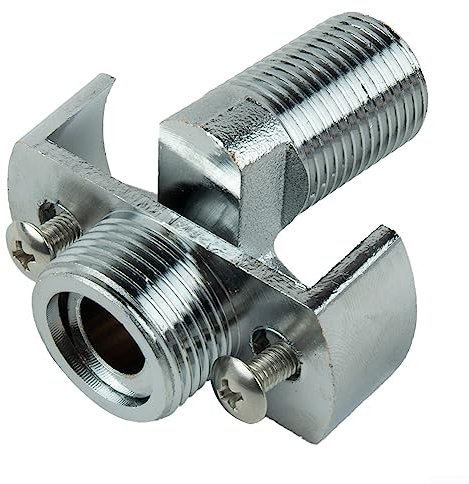 Exzenter Schraube Eckhahn Einstellung Langes Ansaugrohr abgewinkelter gebogener Fuß Duschkopf Zubehör (lang)