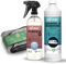 bio-chem Wohnmobil Außenpflege Set 3-teilig: Sprühwachs-Versiegelung 750 ml + Caravan & Wohnmobil-Reiniger 1 L extra Starkes Konzentrat + Premium Mikrofasertuch, professionelle Reinigung & Pflege