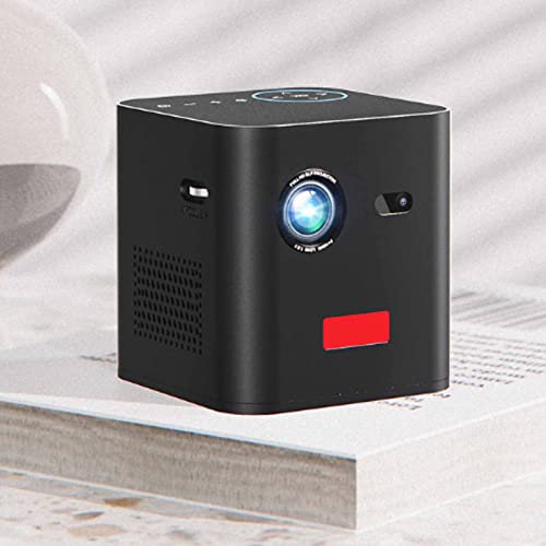 Ultra Mini Projector, 4K Hd Smart Led Pocket Video Projector with Bluetooth 5.0 Wifi 2.4G*5G 7800mAh Battery Capacity 3D Projection, Electronics for Office, Home Theater