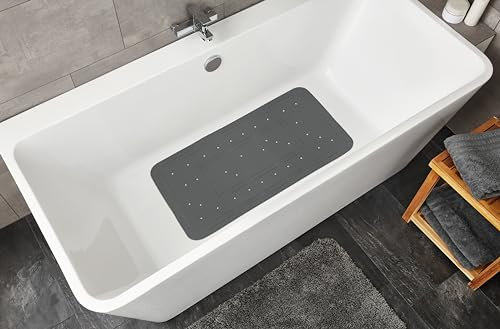 Kleine Wolke Softy Wanneneinlage Schiefer 36x 80 cm