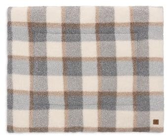 Jollein Krabbeldecke für Baby - Check Boucle - 100% Polyester - Laufgittereinlage - 75x95 cm - Spieldecke Baby
