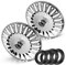 2 Pack Stainless Steel Kitchen Sink Bowl Strainer and Plug, 84mm Kitchen Sink Plug for Single Double Bowl Use, Kitchen Bathroom Food Hair Catcher Filter Stopper - Prevent Clogs, Bad Smells