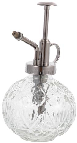 CIYODO Gießkanne Mit Pumpendesign Transparente Bewässerungsflasche Für Pflanzen Für Kleine Topfpflanzen Und Bonsais Indoor Und Outdoor