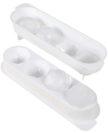 Cabilock Tabletts 2er-set Formen Maker Kunststofftabletts Eiswürfelschale Für Cocktails Partys
