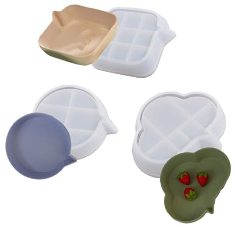 Stampo in silicone a forma di nuvola, in gesso, piastra in ceramica, decorazione per gioielli, candele fai da te