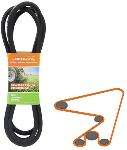 Keilriemen Rasentraktor kompatibel mit Husqvarna CT135 ersetzt 532165555, 532402008