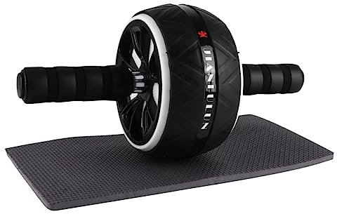 MUELODSIC Abdominal Exercise Roller Für Zuhause Trainingsgerät Mit Anti-rutsch-griff Fettverbrennung Und Muskelaufbau Für Männer Und Frauen Platzsparendes Core Training Fitnessgerät in Weiß