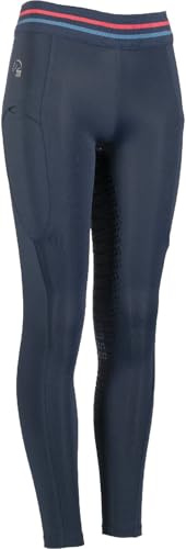 HKM unisex - barn Leggings Aymee silikon-helskodd