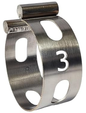 3 inch Tacking Band Stainless Steel exhaust easy to Clamp-On For Welding Fabrication (76mm)