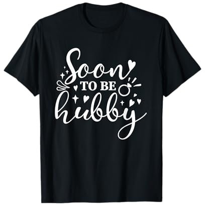 Gobelets de mariage Soon To Be Hubby pour fiançailles T-Shirt