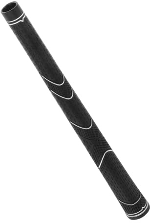 Rutschfester Golfgriff aus Gummi Schwarz für Anfänger und Training