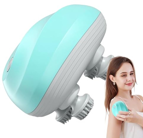 Huvudmassage Elektrisk För Hårbotten Massageapparat för Huvudvård | Trådlös Handhållen Massager Till Huvudvård för Familjen Under Bad Spa Avkoppling