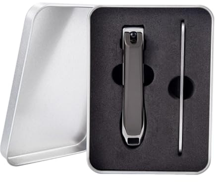 VICASKY Coupe-ongles Inoxydable Ongles Simple Boîte Outil de Manucure Portable et Pratique