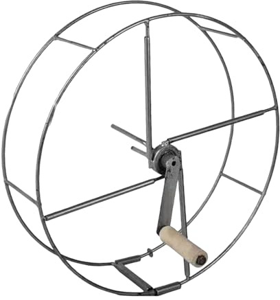 Sharplace Chariot Enrouleur de Tuyau d'arrosage, Enrouleur de Tuyau agricole, Organisateur Compact, de de Nettoyeur Haute Pression pour terrasse, extérieur, Type de Poignée