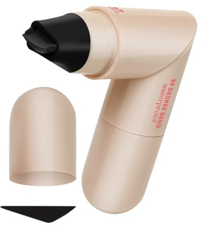 Eye Liner Stamp,Sello De Delineador De Ojos De Doble Cabeza,Eyeliner Waterproof,Delineador De Ojos Negro, Natural, Duradero, Secado Rápido