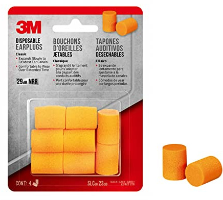 3m Disposable E-A-R Plugs 90580-00000T