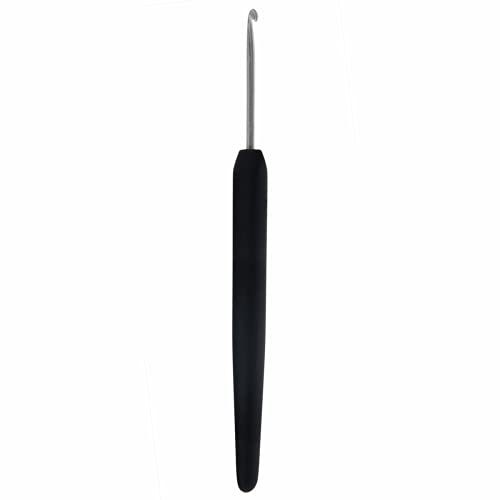 KnitPro - Häkelnadel mit Softgriff, Silver