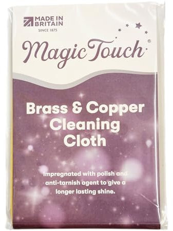 Chiffon de nettoyage cuivre et laiton Magic Touch