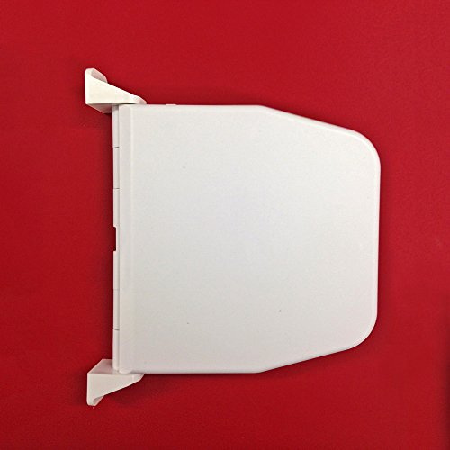 Easy-Shadow – 2 Stück Gurtwickler Lochabstand 145 mm Aufputz für 14 mm Gurtbreite ohne Gurt Farbe weiss mit Scharniersystem für Rolladen zum Aufschrauben schwenkbar Rolladenwickler Aufzuggurt Gurtzug Gurtzugband