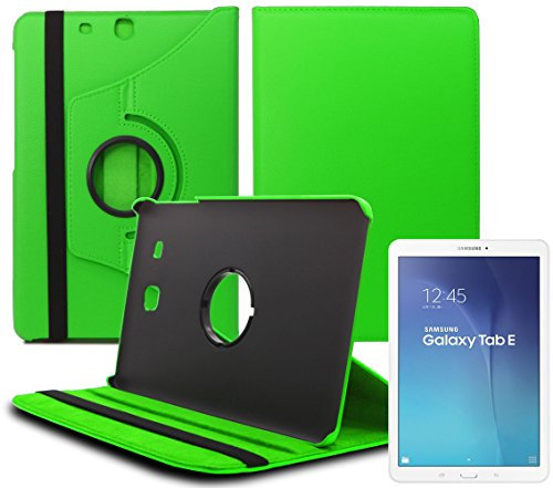 Samsung Galaxy Tab E 9.6 (T560 - T561 360 giro PU-cuero con función de coloures hatstar y para función - Cover - Funda de gadget Giant