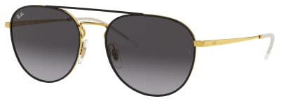 Ray-Ban Damen Rb3589 Brillengestelle, Gold (Gold Top On Black), 55 EU