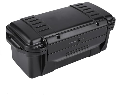 Dioche Outdoor Aufbewahrungsbox, stoßfest & wasserdicht, druckfest, versiegelt, 3 Größen verfügbar - Schockproof Schutzkoffer für Zubehör (C: 200 x 98 x 82 mm)