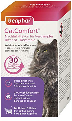 beaphar CatComfort Nachfüll-Flakon,Beruhigungsmittel für Katzen mit Pheromonen, (1er Pack)