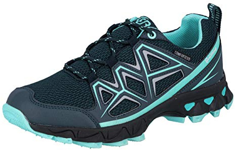 Brütting Damen Power Trekking- & Wanderhalbschuhe, Marine Türkis, 38 EU
