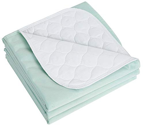 Sábana Protectora de Almohadilla para incontinencia de Cama - Sábana para mojar la Cama Lavable a Prueba de Agua Absorbente Soaker Underpad Sofá Cama Individual Doble (86 * 92 cm (3 Piezas))