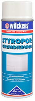 Handelskönig Grundierungsspray Styropor 400 ml Grundierung Styropor Styrodur Dekospray Deko