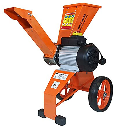 Forest Master FM4DDE Déchiqueteuse à bois électrique compacte 4HP à entraînement direct