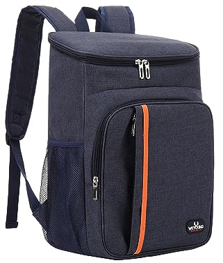 Skexiod Mochila más fresca con aislamiento para almuerzo de 18 litros, mochila impermeable de gran capacidad, mochila de picnic para mujer y hombre, bolsas de congelador, contenedor de alimentos