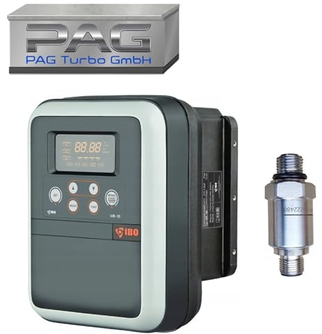 PAG Turbo GmbH® - Inteligente Pumpensteuerung Inverter IVR-05 für Tiefbrunnenpumpe, Gartenpumpe Wasserpumpe 0,75kW bis 2,2kW - 230V