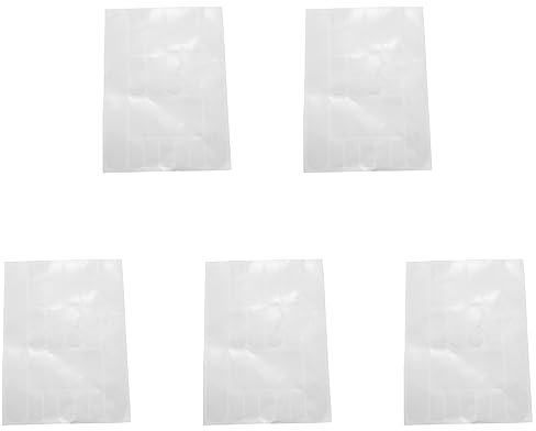 Booso 5 x Fahrradgabel-Rahmen, Schutz, Fahrradkette, Schutz, Fahrrad, , Wrap, Mountainbike, Rennrad, Zubehör, transparent