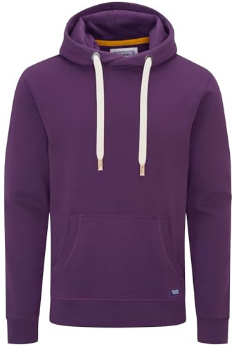 Charles Wilson Originals Pullover con Cappuccio (M, Deep Purple (1124))