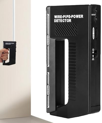 Détecteur Wpp123 Wire Pipe Power Detector, Scanner Mural Détecteur De Métaux Mural Portable, Détecteurs De Câbles Et Gaines Haute Sensibilité Alarme Réglable pour Câbles, Tuyaux, Tension