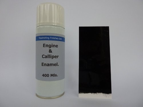 2 x 400ml Aerosol Jet Black Heat Resistant Gloss Brake Caliper & Engine Paint