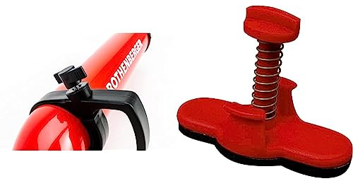 ROTHENBERGER 072070X ROPUMP SUPER PLUS Reinigung Set & Cornat Überlauf-Schnuller, dichtet am Waschbecken ab, 1 Stück, SA240, 11 x 4 x 10.5 cm