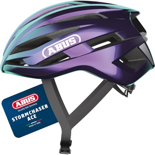 ABUS Rennradhelm StormChaser ACE - Leichter Fahrradhelm für Radrennen, Gravelbike-Touren und Cyclocross - für Damen und Herren