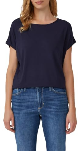 s.Oliver Maglietta in Jersey di Colore Bianco, Blu Navy, 42