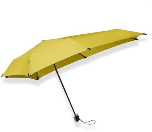 SENZ ° Mini faltbarer Storm Regenschirm, super Zitronengelb, gelb (Super Lemon)