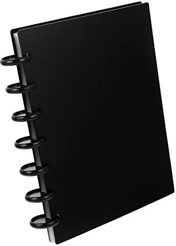 RORPOIR Álbum de Fotos Mini de 3 Pulgadas, 20 Páginas, Inserciones Transparentes, Pp Negro, Cierre Fácil para Guardar Recuerdos y Postales