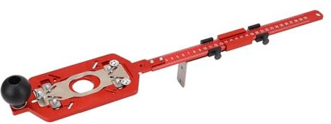 ZAWELIYO Utensile per Fresa Regolabile in Lega di Alluminio per Operazioni Precise di Lavorazione del Legno e Taglio Circolare [appassionati della Lavorazione del Legno]