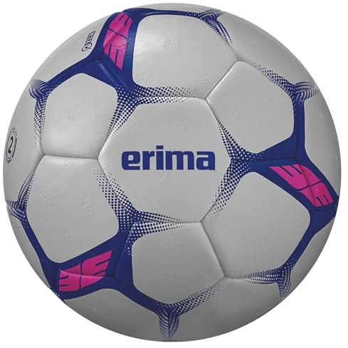 Erima FLASH Training Pallone da Pallamano (7202504), bianco/blu, 0