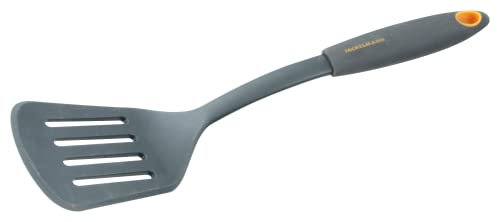 Fackelmann Paletta Forata, Collection, in Nylon, Manico Soft Touch (Colore: Arancio/Nero), quantità: 1 Pezzo