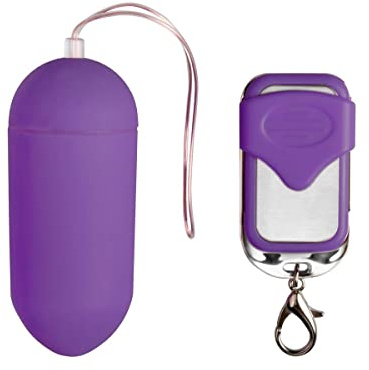 Easytoys Uovo Vibrante Comandabile a Distanza, Viola - 124 g