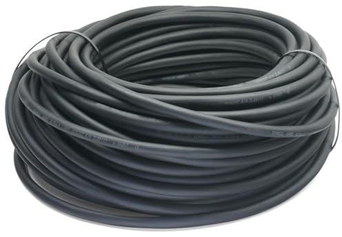 Gummi-Baustellenleitung 230V/16A H07RN-F 3x2,5 mm² schwarz 10m